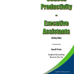 Microsoft Outlook for Executive Assistants – Training Manual